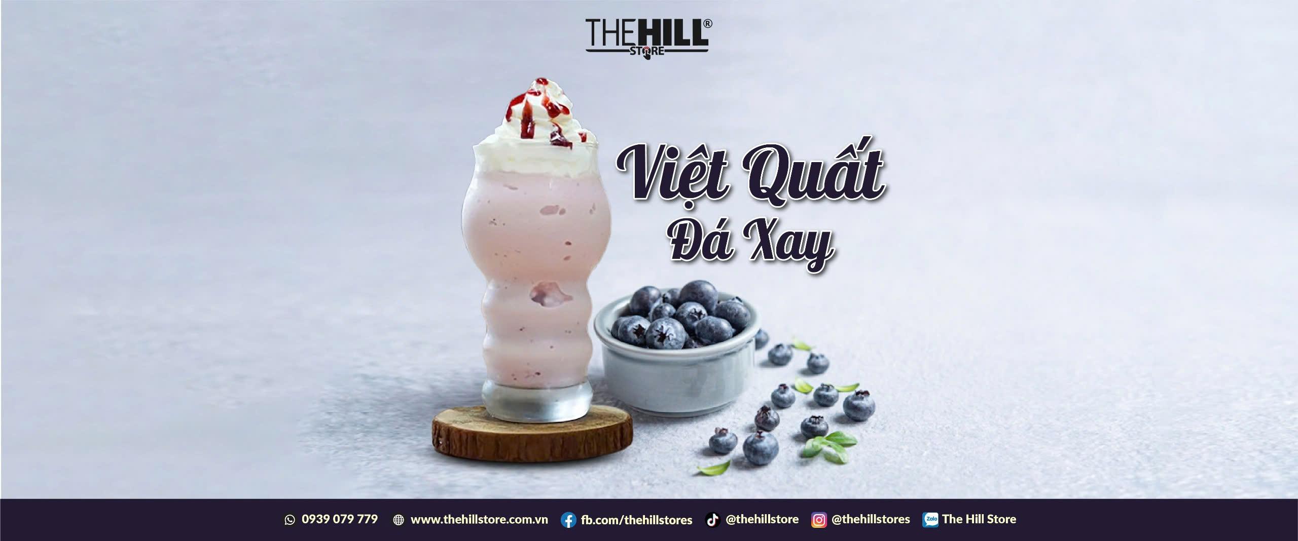 🌞 Giải Nhiệt Mùa Nóng Với Việt Quất Đá Xay Mát Lạnh