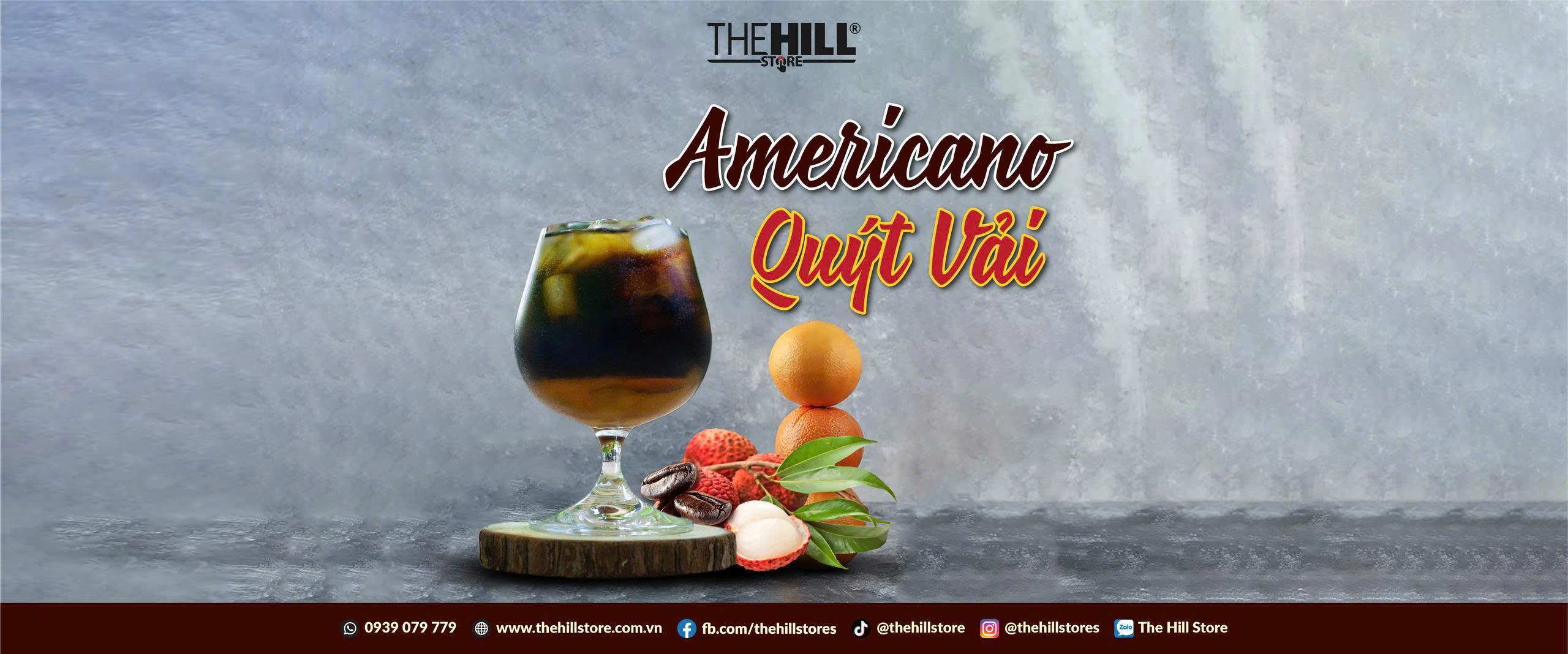 ☕ AMERICANO QUÝT VẢI – CÀ PHÊ TRÁI CÂY CHO MÙA HÈ