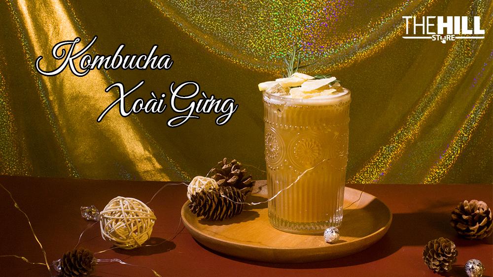❄ Kombucha Xoài Gừng Hương Vị Dịu Nhẹ Đón Mùa Đông