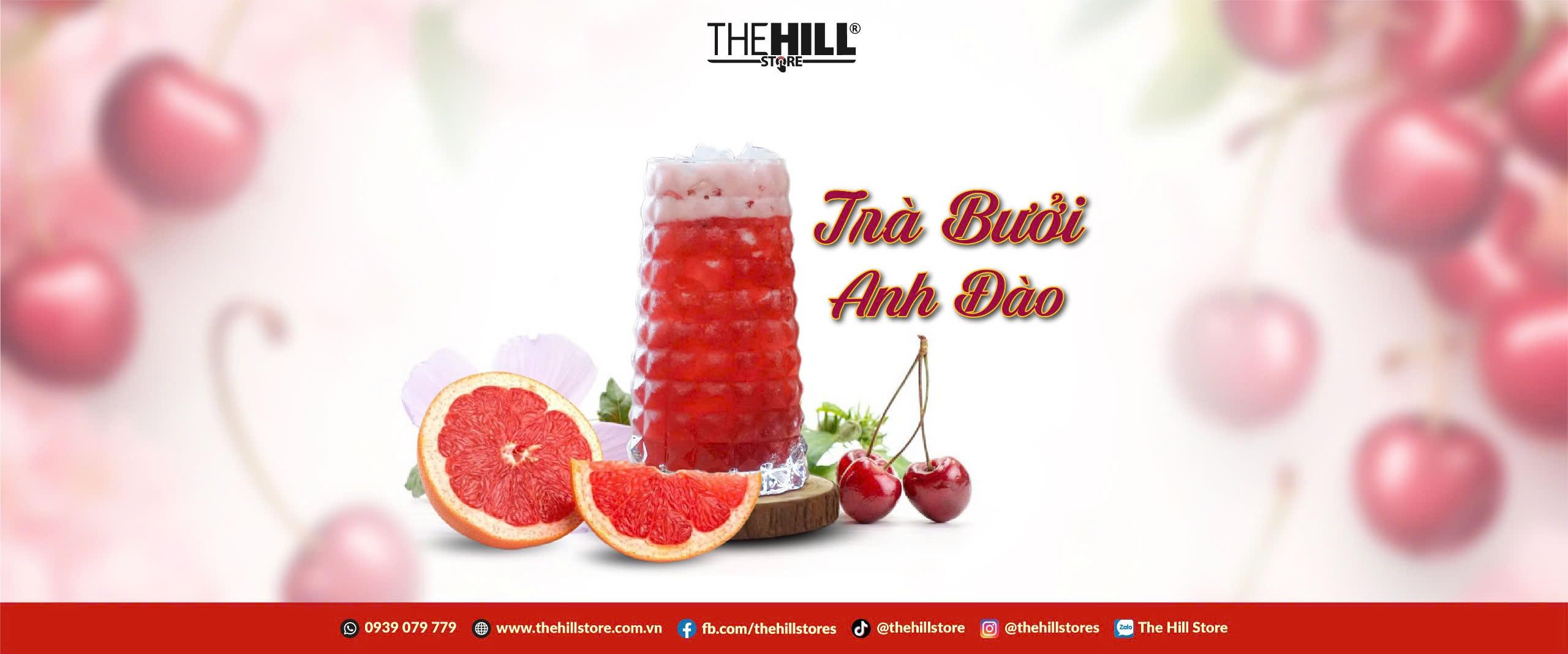 🌸 TRÀ BƯỞI ANH ĐÀO – CHUẨN GU SÀNH ĐIỆU, THỬ LÀ MÊ!